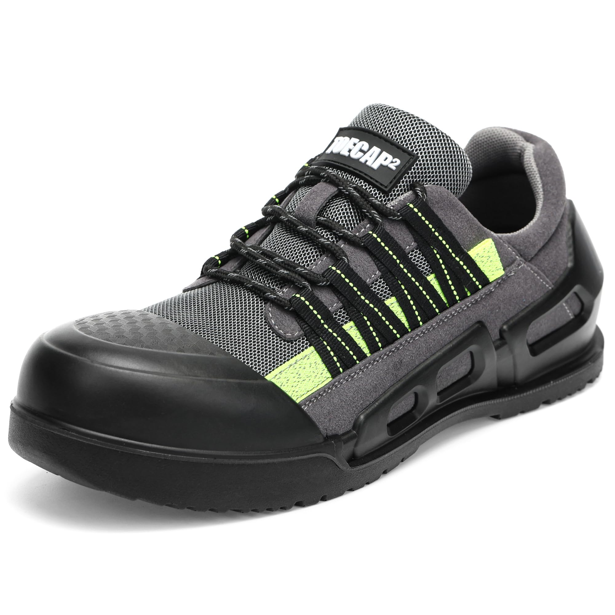 Amazon | [TOECAP²] 安全靴 作業靴 メンズ あんぜん靴 ガラス繊維強化